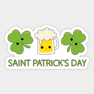 St Patricks day Sticker